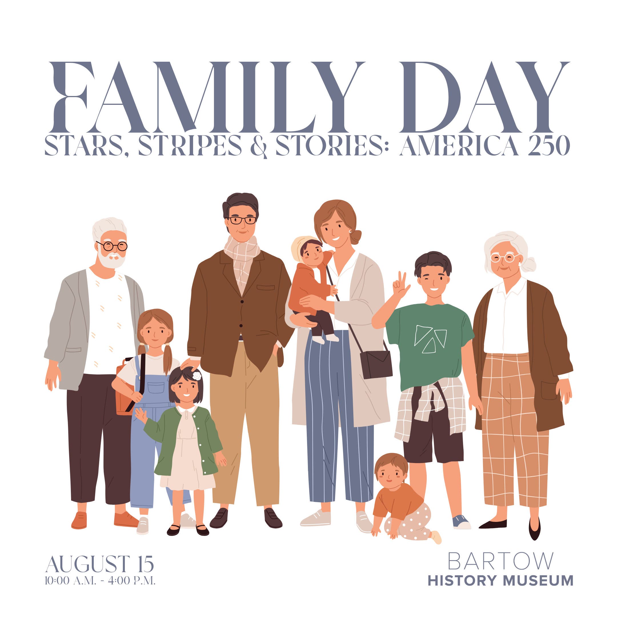 Family Day: Stars, Stripes & Stories – America 250
