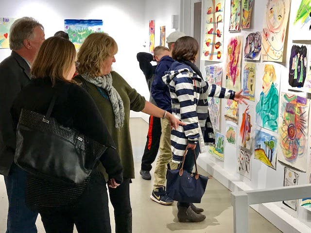 Free Opening Reception; New Haven Paint & Clay Club at Guilford Art Center