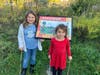 Children at the Moutvic Family StoryWalk®