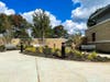 A reading garden was created to connect to the children’s room and features a high concrete wall that blocks off Front Street. 