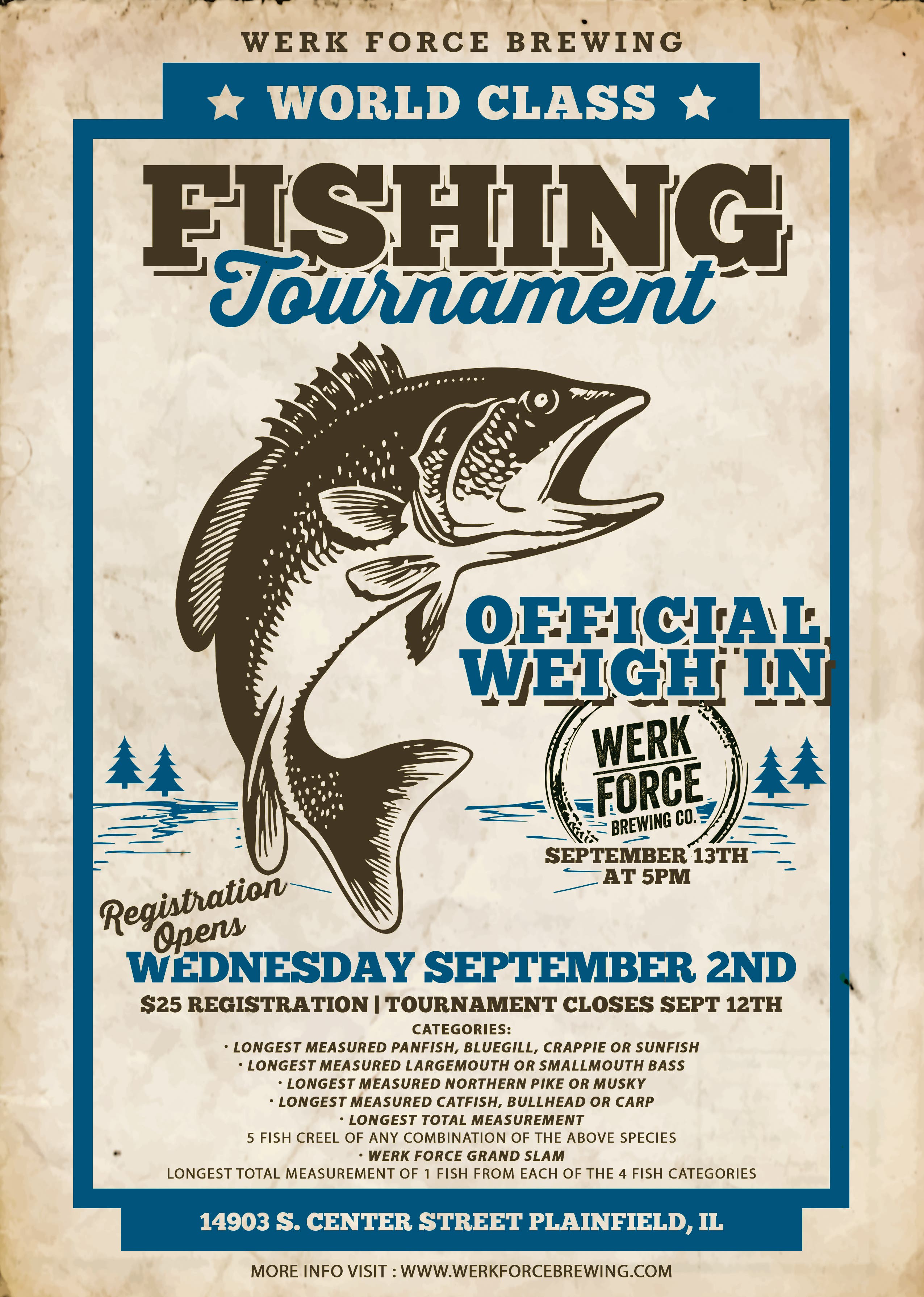 World Class Fishing Tournament by Werk Force Brewing