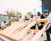 Astound Employee volunteers at Habitat for Humanity home build