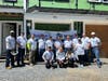 Astound employee volunteers in 2024 at a Habitat for Humanity home build in Malden MA