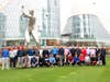 David Leadbetter visits GOLFZON’s headquarters in Seoul