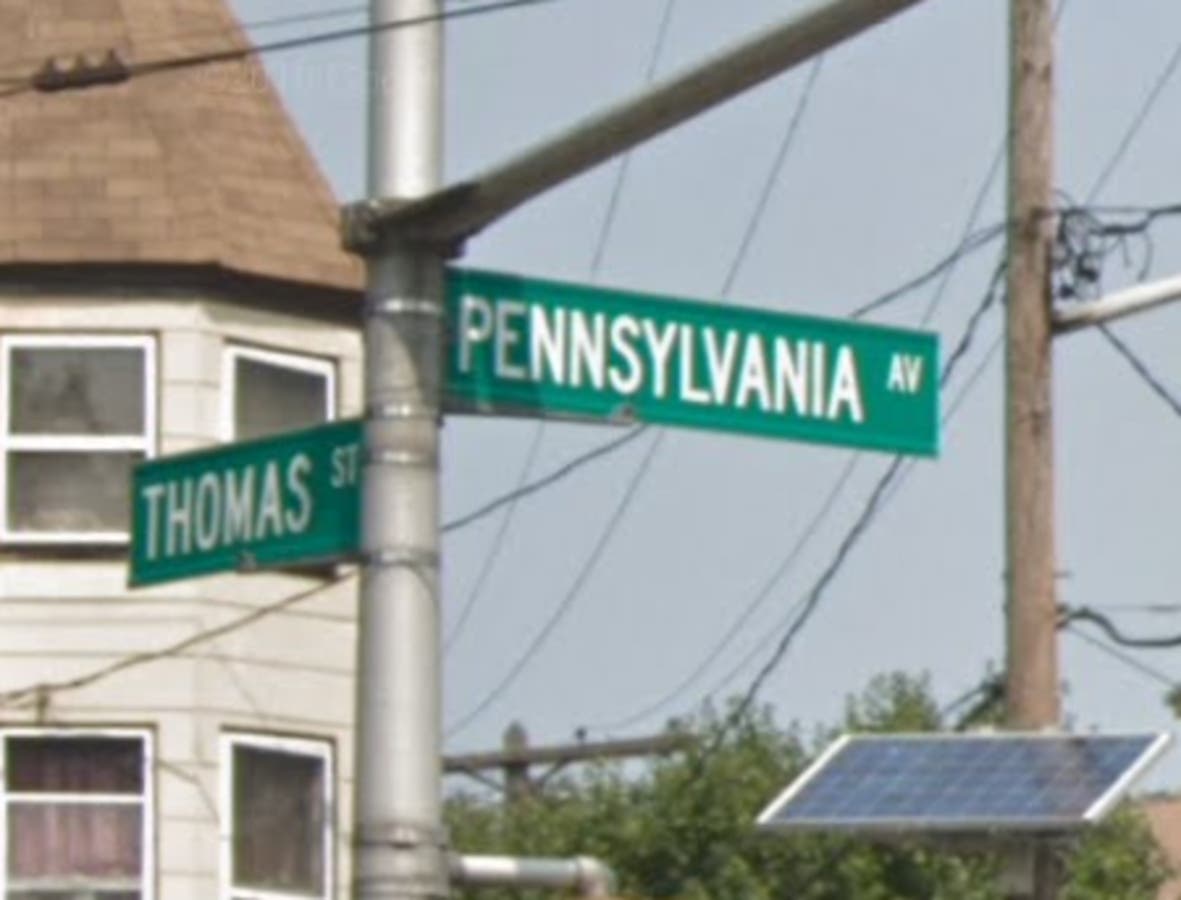 Thomas Street and Pennsylvania Avenue, Newark, NJ
