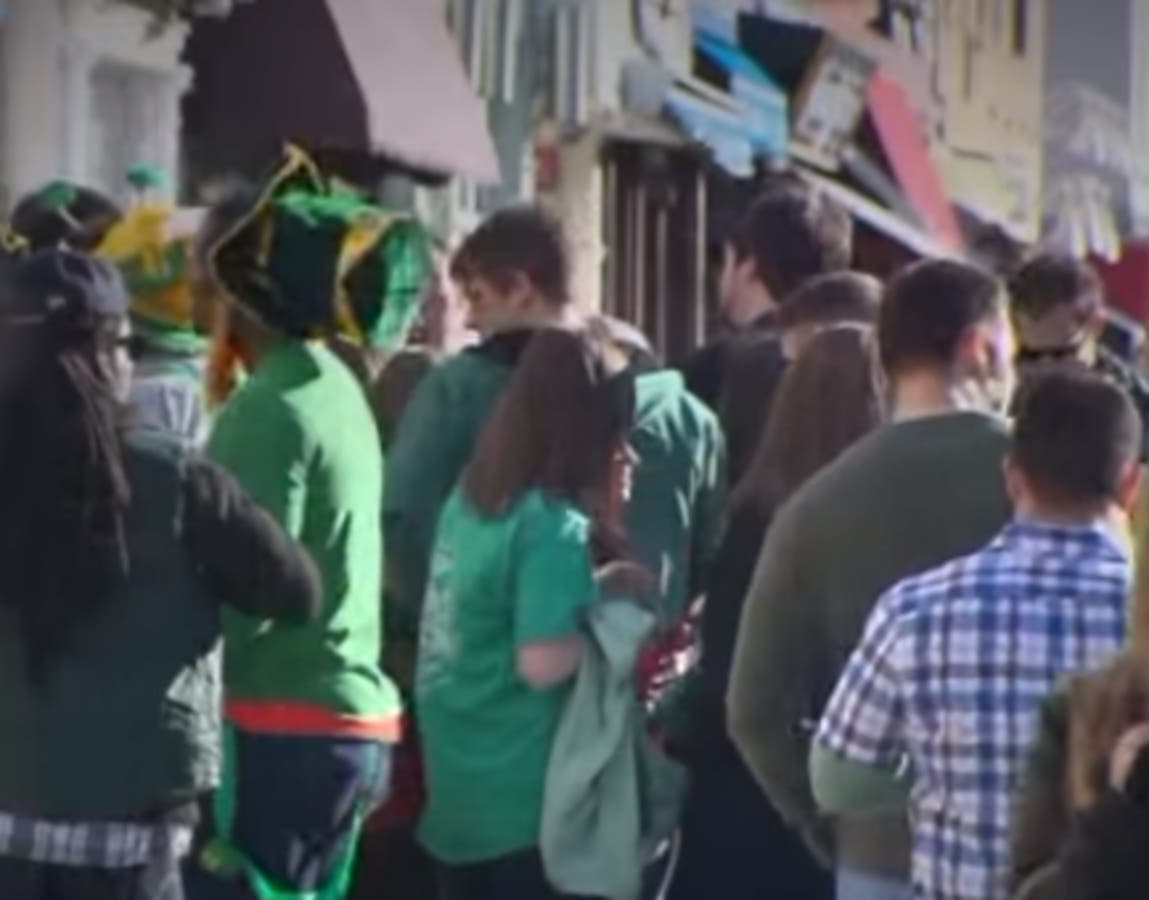 Hoboken police made four arrests and got 322 calls for service during the 2019 Leprecon pub crawl.