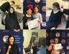 Community members from Joseph Kushner Hebrew Academy and Rae Kushner Yeshiva HS donated their hair for charity.