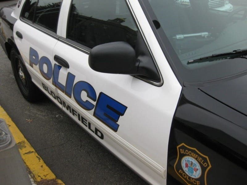 Police arrested two Hudson County men accused of committing several car burglaries in Bloomfield.