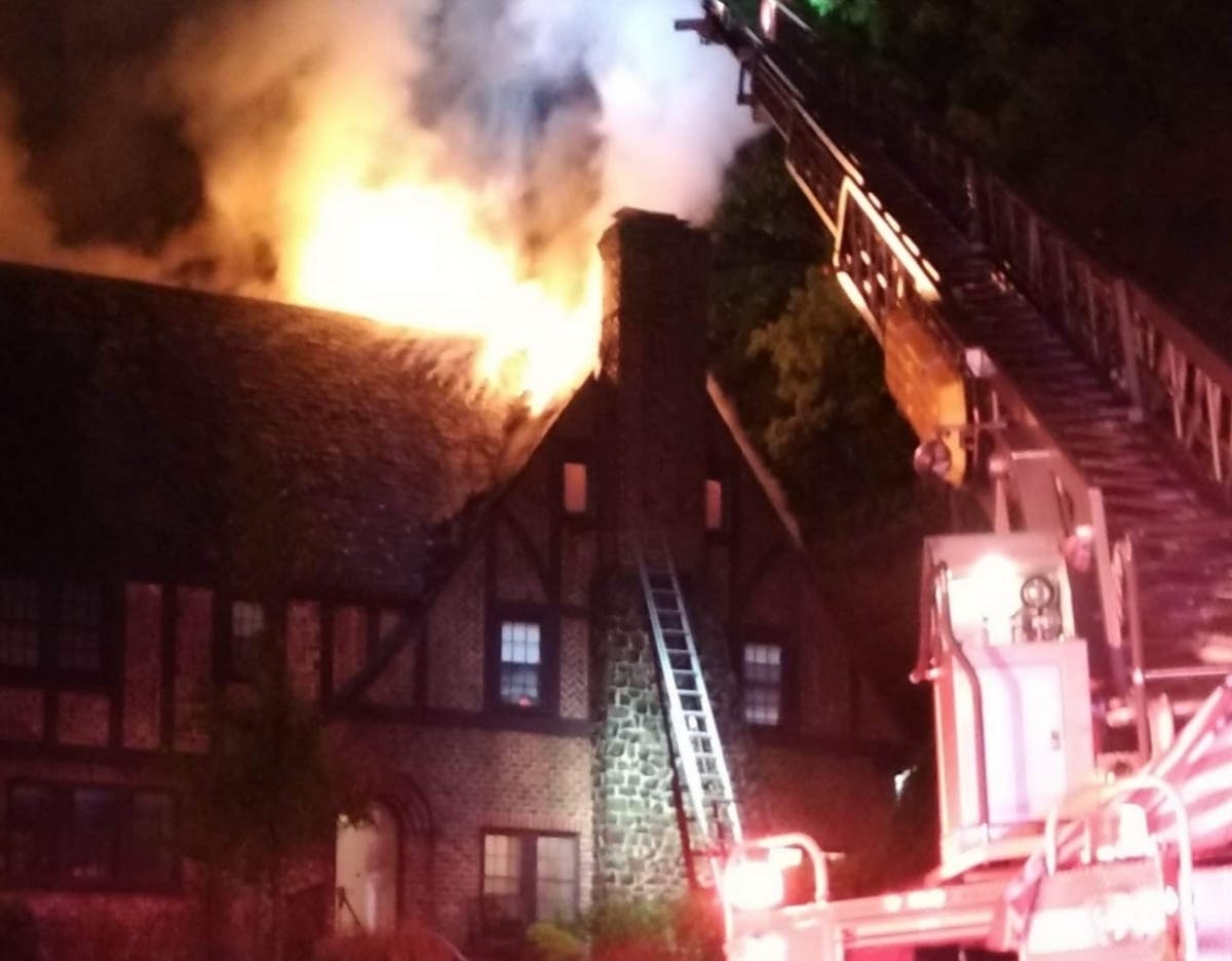 A fire took place on Llewellyn Road in Montclair, NJ on May 14, 2019.