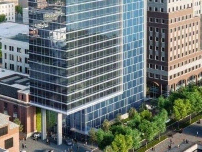 A plan to bring a 20-story Hilton hotel to the Hoboken waterfront is going back to the drawing board.