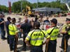 A protest took place at the Williams/Transco pipeline station in Roseland, New Jersey on May 22, 2019.