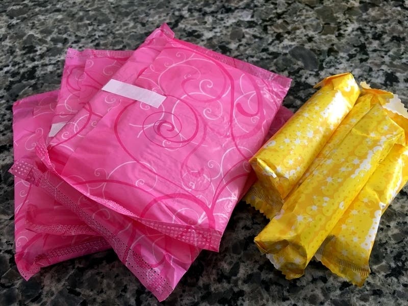 A proposed New Jersey law would require some schools to offer free feminine hygiene products to students.