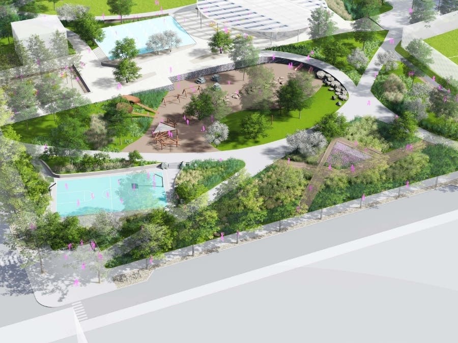 A five-acre “resiliency park” in Hoboken is on track to break ground in autumn 2019