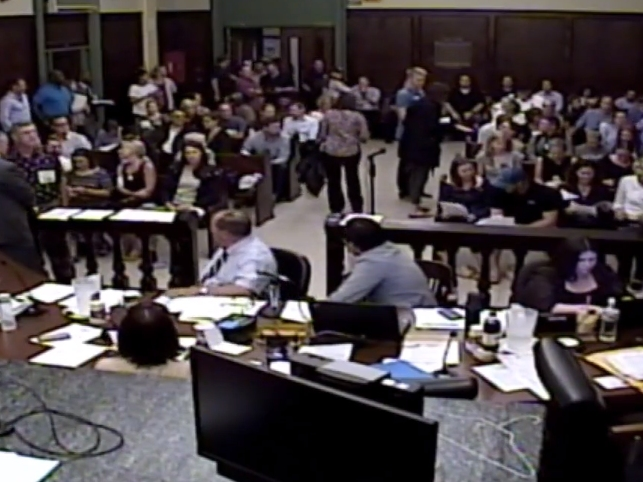 The Hoboken City Council held votes on two waterfront-related ordinances on Aug. 7, 2019.