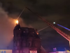 A three-alarm fire took place on Oct. 18 at 176 Clinton Avenue in Newark, NJ.