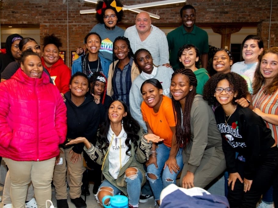 “Pose” star and New Jersey native Mj Rodriguez returned to Newark to speak with students about bullying and love in October 2019.