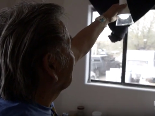 The Rotary Club of the Caldwells donated $2,100 to the Navajo Solar Light Project.