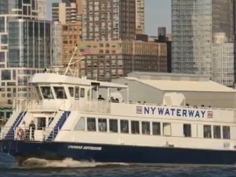 Several NY Waterway ferries were ordered out of service by the U.S. Coast Guard.