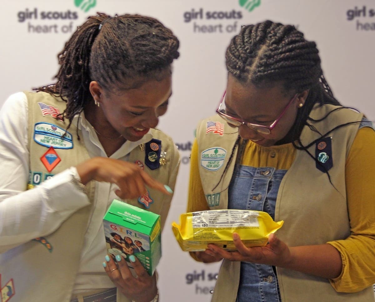 A pair of Montclair residents will appear on Girl Scout cookie boxes.