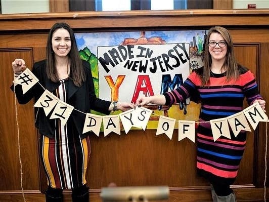 Kristy Lopez and Karen Mannino earned the Claire Flanagan Memorial Award.