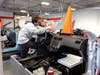 Several teams of high school students put their car repair skills to the test in Bloomfield on Feb. 8, 2020.