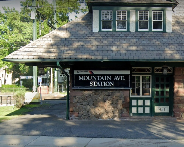 A “neo-Nazi” sticker was found at a train station in Montclair on Friday, police said.