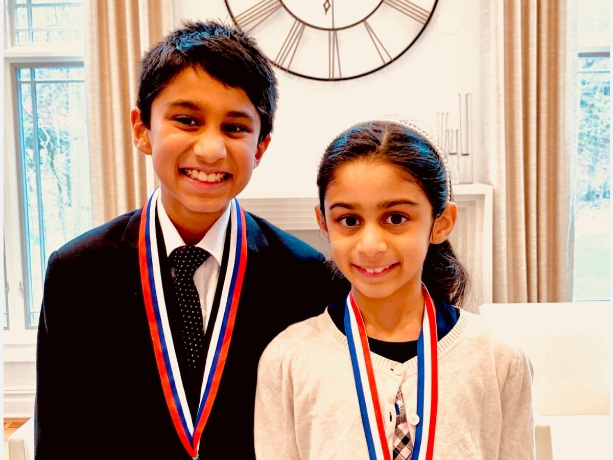 Ajay, 8, and Priya, 7, of Livingston, told their parents they wanted to support hospital workers on the frontline of the COVID-19 fight.