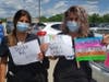 Clara Maass Medical Center in Belleville, NJ celebrated National Pride Month with a socially distant car caravan and flag raising ceremony.