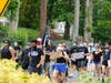 Protesters rally in Nutley, New Jersey on June 7.