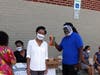 A previous food giveaway event hosted by the United Community Corporation, Roosevelt Community 4U and Bessie Green Community.