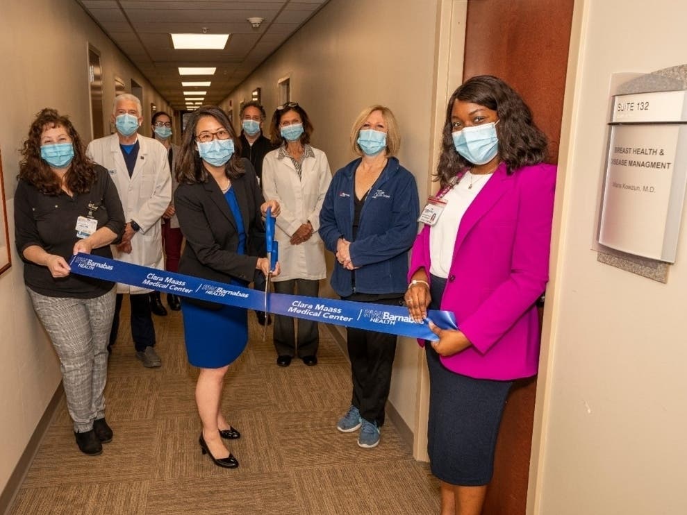 A new "home" offering comprehensive breast care, from screenings to treatment to survivorship, is open at Clara Maass Medical Center.