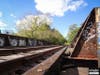 Looking back on the decaying rail bridge that spans JFK Drive in Bloomfield