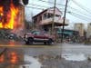 Newark firefighters put out two separate Haz-Mat fires in less than 12 hours on Tuesday.