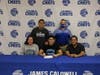 Daniel Amores, mom Yelixa, dad Walter, brother Justin and Coach John Timan. Daniel will play Lacrosse at Stockton University.