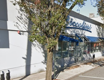 A roof collapse took place at the Ciccolini Building in Nutley on Tuesday, authorities said. Above, a file photo of 537 Franklin Avenue as seen on Google Maps.