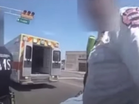 On Saturday, Newark firefighters performed cardiopulmonary resuscitation (CPR) on a driver after a motor vehicle accident, successfully regaining a pulse before they were taken to a hospital for further treatment.