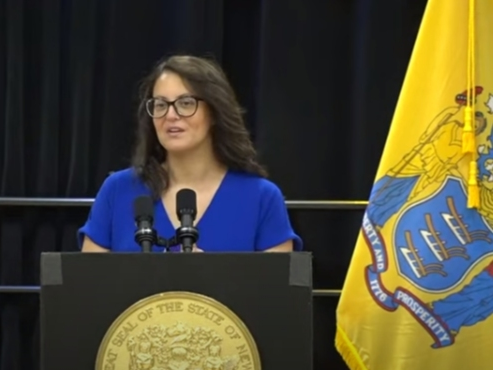 Assemblywoman Eliana Pintor Marin (District 29) was on hand as Gov. Phil Murphy signed the Fiscal Year 2022 New Jersey state budget on Tuesday.