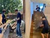 A group of teens recently gave up some of their summer free time to do volunteer work at Sacred Heart Church in Bloomfield as part of a new service immersion program being offered by the Archdiocese of Newark.