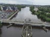 Reports of damaged homes and ruined businesses flooded in after Hurricane Ida hit Essex County, New Jersey last week. Above, a view of the Passaic River near River Road in Nutley and Riverside County Park in Lyndhurst as seen on Sept. 4.