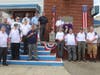 Hundreds of people attended a dedication ceremony at American Legion Post 105 in Belleville, NJ.