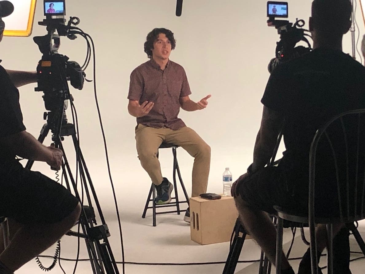 Living with Tourette Syndrome isn’t a joke. And it’s not an excuse, either, Dominic Dominguez of Bloomfield says.