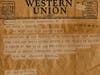 Seen here is the original Western Union Telegram his parents received on April 23, 1945 giving them official notification of their son’s death. Unfortunately, they read about it in the newspaper a day before receiving the telegram.