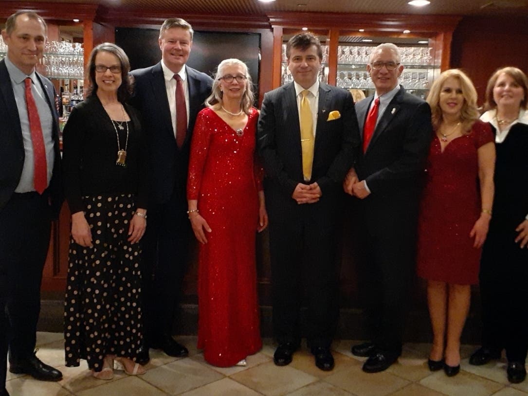 The Essex County NJ Republican Women hold a “Lincoln Day Dinner Snow Ball” at Il Tulipano in Cedar Grove.