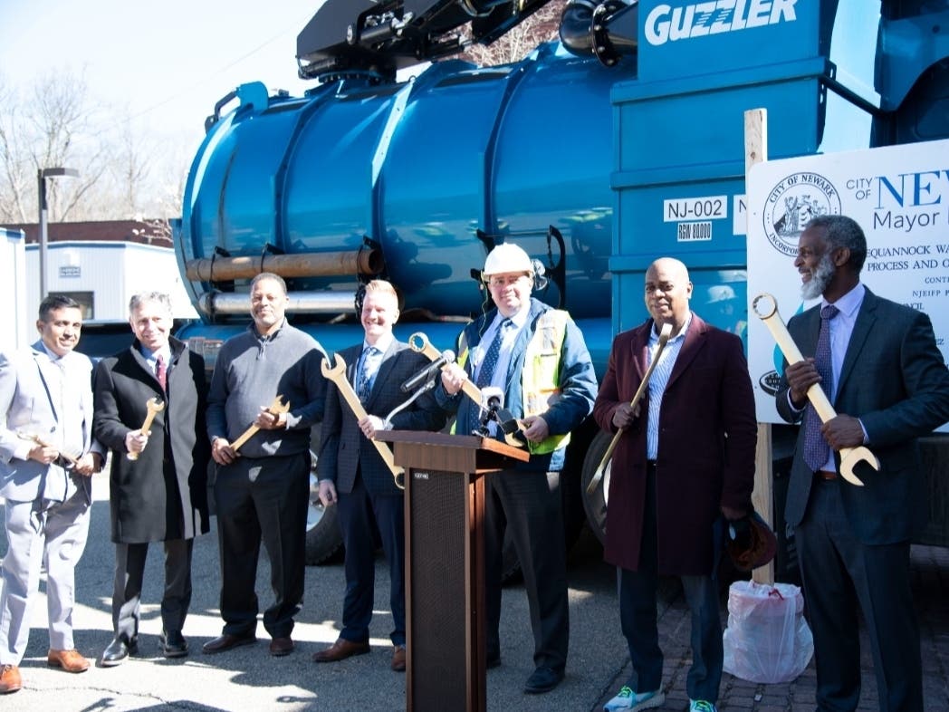 On Monday, Newark launched $23 million in new upgrades at the Pequannock Water Treatment Plant. 