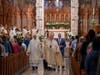 Cardinal Joseph Tobin celebrates Easter Mass at Cathedral Basilica of the Sacred Heart in Newark, NJ on Sunday.