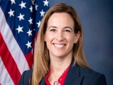 U.S. Rep. Mikie Sherrill held a town hall event at Montclair State University on Wednesday, speaking to constituents about issues such as the economy, inflation, health care and the environment.