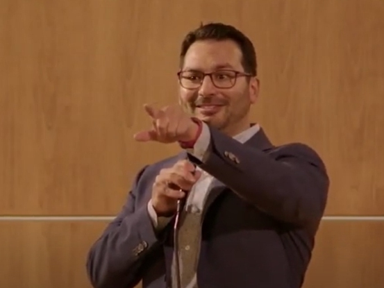 Montclair Councilman Peter Yacobellis hosted a town hall at the Montclair Art Museum earlier this week, touching on issues such as infrastructure and water, the upcoming school bond vote, the town’s fire contract with Glen Ridge and the local budget.