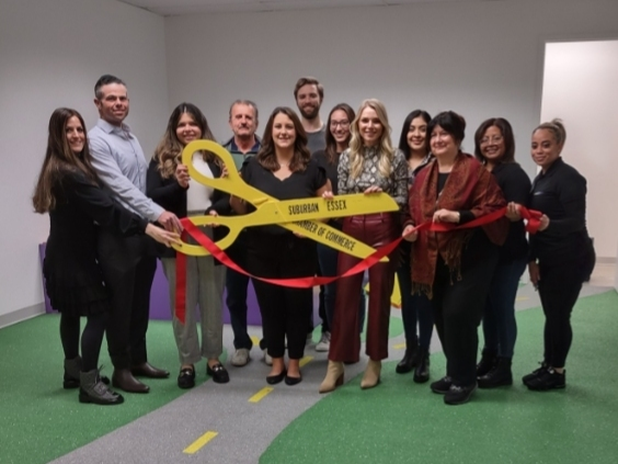 The Suburban Essex Chamber of Commerce recently celebrated the grand opening of Rainbow ABA Therapy in Bloomfield.