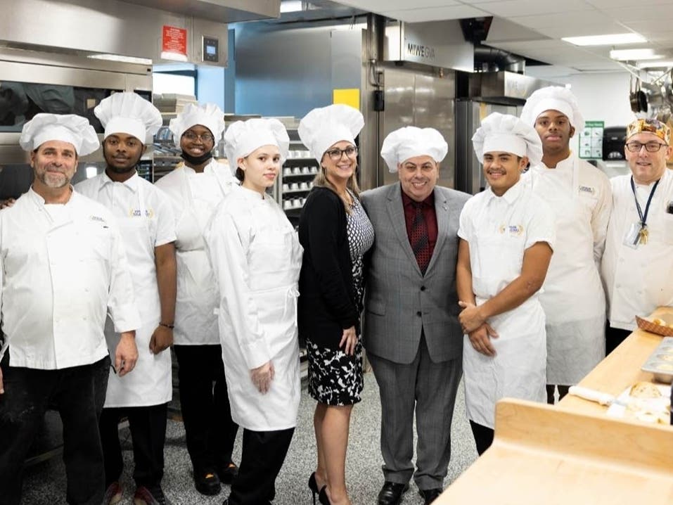 In November, a new “state-of-the-art” bakery was unveiled at Newark Vocational High School.
