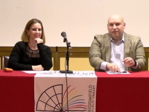 Councilwoman Jenny Mundell and Mayor Michael Venezia hosted a community meeting for the First Ward of Bloomfield on Tuesday.